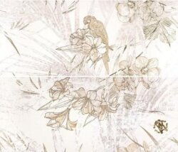 Панно White Decoro Tropical Modulo Logo D+C 64x75 Natural Roberto Cavalli Панно White Decoro Tropical Modulo Logo D+C 64x75 Natural Roberto Cavalli