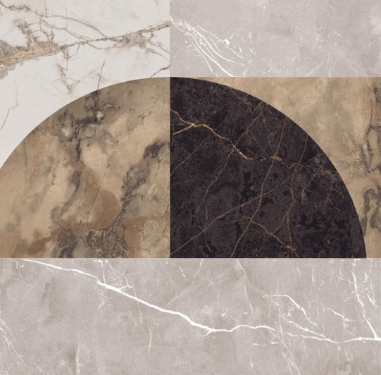 Декор Abstract Rett 60x60 Epoque Ariana з колекції Epoque Ariana Декор Abstract Rett 60x60 Epoque Ariana з колекції Epoque Ariana
