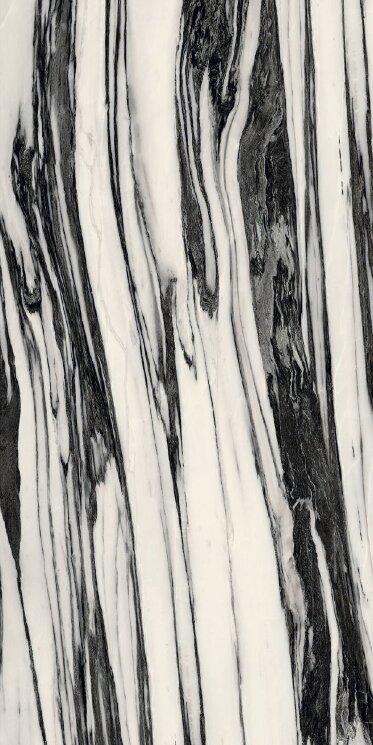 Плитка 60x120 B&W Marble Fall High - Glossy Ret - B&W_Marble - 766407 з колекції B&W_Marble Floor Gres Плитка 60x120 B&W Marble Fall High - Glossy Ret - B&W_Marble - 766407 з колекції B&W_Marble Floor Gres