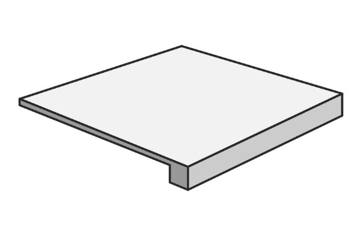 Сходинка (30x30) GDsl Diamante Ghiaccio Scalino Levigato - Diamante з колекції Diamante Atlas Concorde Сходинка (30x30) GDsl Diamante Ghiaccio Scalino Levigato - Diamante з колекції Diamante Atlas Concorde