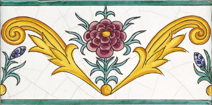 Бордюр (20x40) Arethusa Greche - Cotto Salernitano з колекції Cotto Salernitano Giovanni De Maio Бордюр (20x40) Arethusa Greche - Cotto Salernitano з колекції Cotto Salernitano Giovanni De Maio