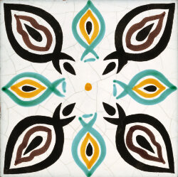 Декор (20x20) Acquario ISegni Reinventati - Cotto Salernitano Декор (20x20) Acquario ISegni Reinventati - Cotto Salernitano