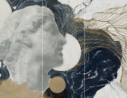 Плитка 120x280 0148380 BLU COMPOSIZIONE A 3 Fuori Formato Marilyn Плитка 120x280 0148380 BLU COMPOSIZIONE A 3 Fuori Formato Marilyn