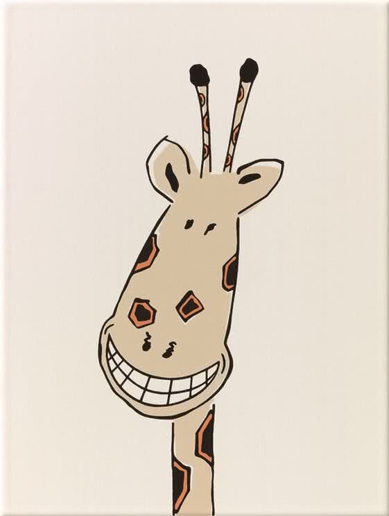 Декор (25x33) y34056001 decor smiling giraffe mat - Louis & Ella з колекції Louis & Ella Steuler
