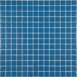 Мозаїка (33.3x33.3) Unicolor 240B Blue Brillo 2.5*2.5 (mesh-mounted) - Unicolor
