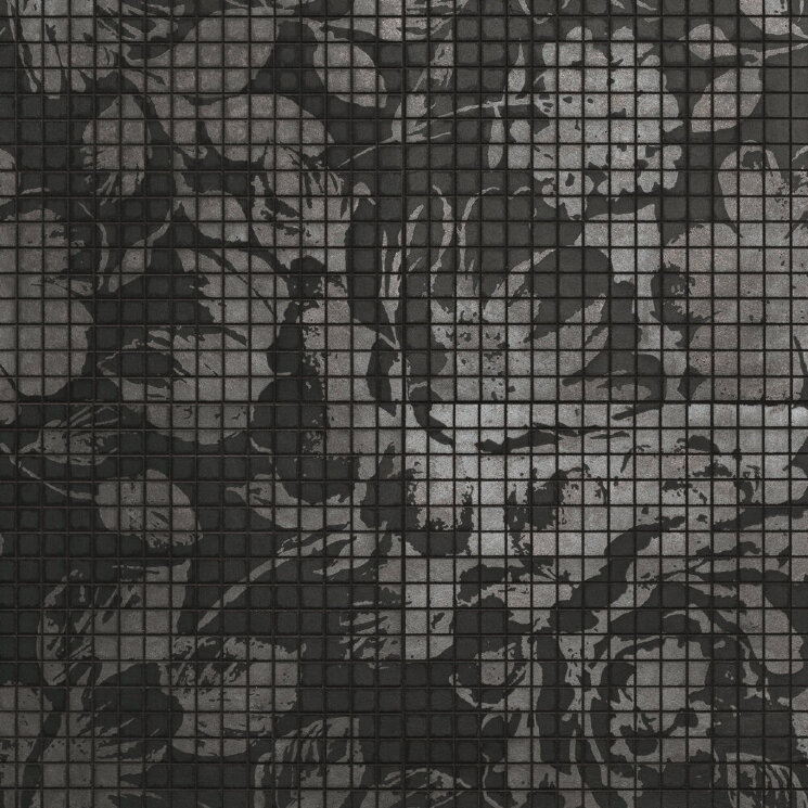 Мозаїка (60x60) fNBH Fm Night Flower Mosaico - Mosaici Dark Side з колекції Mosaici Dark Side FAP