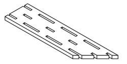 Решітка (15x60) LG1K2D0 Ang Grigl. Dx Lime - System L2 Решітка (15x60) LG1K2D0 Ang Grigl. Dx Lime - System L2