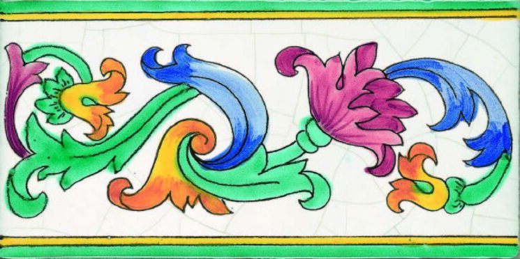 Бордюр (20x40) Ginepro Greche - Cotto Salernitano з колекції Cotto Salernitano Giovanni De Maio Бордюр (20x40) Ginepro Greche - Cotto Salernitano з колекції Cotto Salernitano Giovanni De Maio