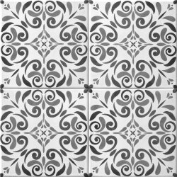 Плитка 15x15 Aqu/Veg. Gr Decoro Vega Grigio - Aquarel Плитка 15x15 Aqu/Veg. Gr Decoro Vega Grigio - Aquarel