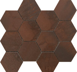 Мозаїка 30x34 Met Arch 3034 Copper Esagono - Met Arch - PF00012465 Мозаїка 30x34 Met Arch 3034 Copper Esagono - Met Arch - PF00012465
