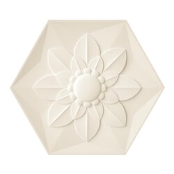 Декор (29.8x25.8) White Frozen Flower - Frozen Garden