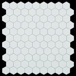 Мозаїка 31,5x31,5 Matt White Hex 910H