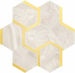 Мозаїка Esagona Bacchetta Ambra Oro 30x28 Nolita Vallelunga Мозаїка Esagona Bacchetta Ambra Oro 30x28 Nolita Vallelunga