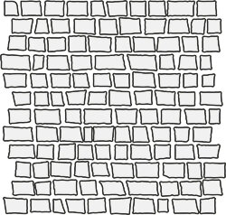 Мозаїка Blend Stone Brick Almond Lapp Matt - 30x30 B71439 Blend Мозаїка Blend Stone Brick Almond Lapp Matt - 30x30 B71439 Blend