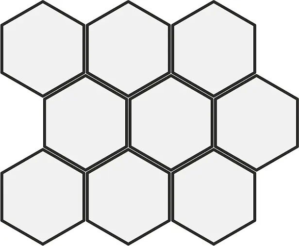 Мозаїка Legame Mos Hexa Lead - 25.2x29.2 B71347 Legame з колекції Legame Bottega Мозаїка Legame Mos Hexa Lead - 25.2x29.2 B71347 Legame з колекції Legame Bottega