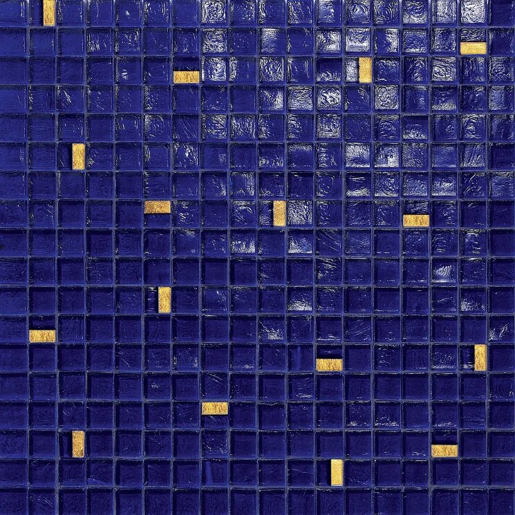 Мозаїка 29.5x29.5 Cor 401 Navy/Gold Sicis Coriandoli з колекції Coriandoli Sicis Мозаїка 29.5x29.5 Cor 401 Navy/Gold Sicis Coriandoli з колекції Coriandoli Sicis
