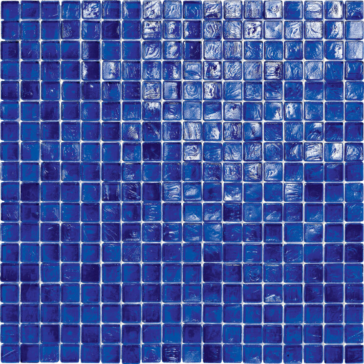 Мозаїка 1,5x1,5 Bluestrick 19 - Waterglass з колекції Waterglass Sicis Мозаїка 1,5x1,5 Bluestrick 19 - Waterglass з колекції Waterglass Sicis