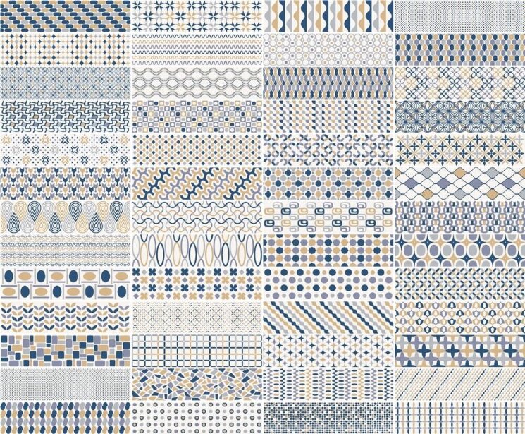 Декор Patternbrick Multi Cold 7.3x30 Decorline Sant Agostino з колекції Decorline Sant Agostino Декор Patternbrick Multi Cold 7.3x30 Decorline Sant Agostino з колекції Decorline Sant Agostino