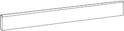 Плінтус (7x60) 176374 Archea Taupe battiscopa - Archea