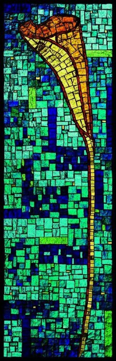 Мозаїка (30x90) 001CAL Calla 1 - - Preziosa з колекції Preziosa Domus Aurea Mosaici