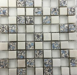 Мозаїка Imperia White 30x30 Mosaics LAntic Colonial Мозаїка Imperia White 30x30 Mosaics LAntic Colonial