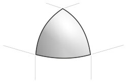 L-елемент (0.8x0.8) LWAE Lace white ang/est. spigolo - Lace L-елемент (0.8x0.8) LWAE Lace white ang/est. spigolo - Lace