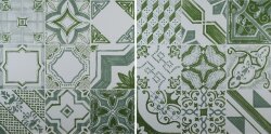 Плитка 20x20 Le Riggiole Bianco - Verde - Le Riggiole - 142502 Плитка 20x20 Le Riggiole Bianco - Verde - Le Riggiole - 142502