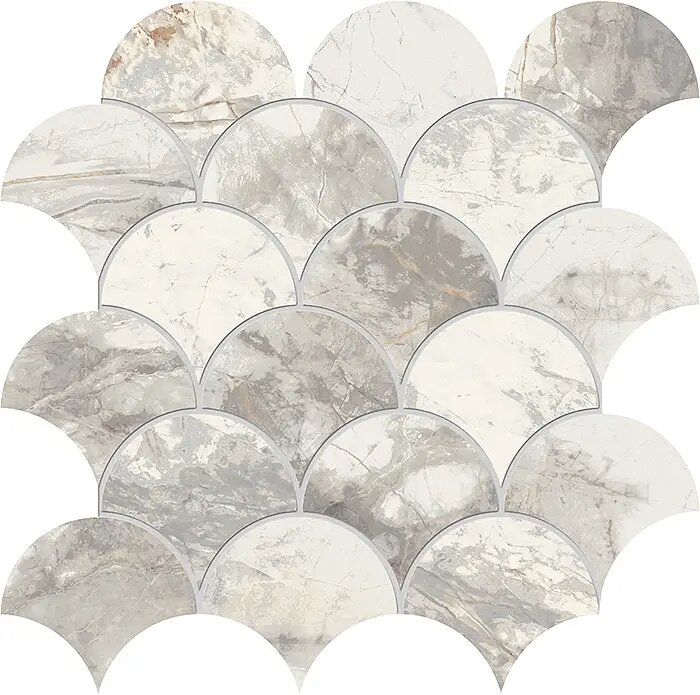 Мозаїка 30x30 NL20 White Mosaico Shell Edimax Astor Golden Age з колекції Golden Age EdimaxAstor Мозаїка 30x30 NL20 White Mosaico Shell Edimax Astor Golden Age з колекції Golden Age EdimaxAstor