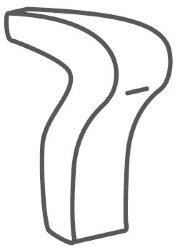 L-елемент (5x3) MEM513L Angolo London Memento Bianco Lucido - Memento L-елемент (5x3) MEM513L Angolo London Memento Bianco Lucido - Memento