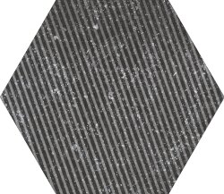 Плитка (29.2x25.4) 23579 Coralstone melange black Eq-10D - Coralstone