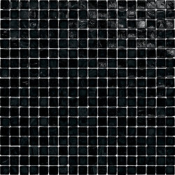 Мозаїка 1,5x1,5 Black - Murano Smalto Мозаїка 1,5x1,5 Black - Murano Smalto