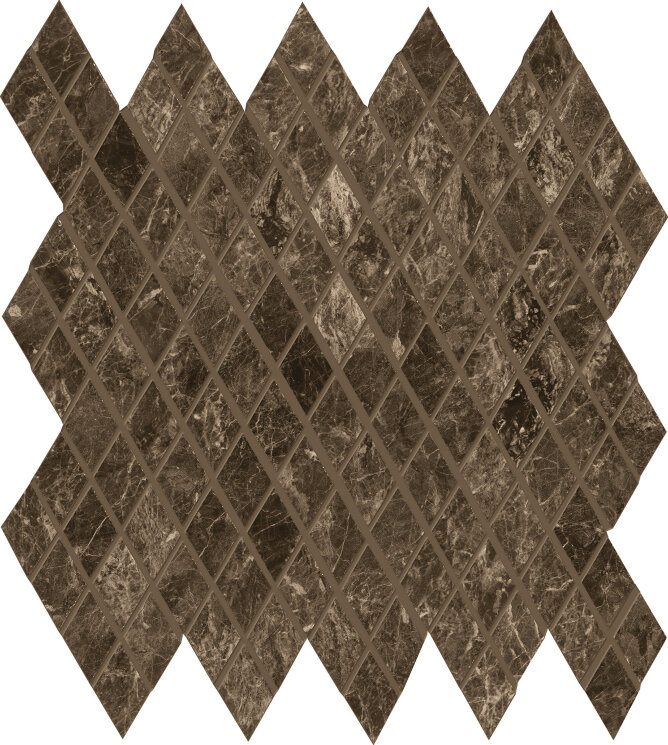 Мозаїка 28,2x29,1 N305 M6 Y Losanghe Xl Frappuccino Pollock Lappato Lucido - Tele di Marmo - EDT6 з колекції Tele di Marmo Emilceramica Мозаїка 28,2x29,1 N305 M6 Y Losanghe Xl Frappuccino Pollock Lappato Lucido - Tele di Marmo - EDT6 з колекції Tele di Marmo Emilceramica