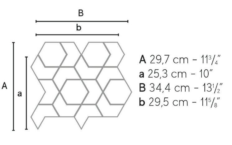 Декор Marvel Morning Sky HEX AOVZ з колекції Marvel Dream Atlas Concorde Декор Marvel Morning Sky HEX AOVZ з колекції Marvel Dream Atlas Concorde