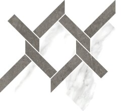 Мозаїка (29x32) 66045 Intreccio Puro Sat. Inserto Statuario - Mexicana Мозаїка (29x32) 66045 Intreccio Puro Sat. Inserto Statuario - Mexicana