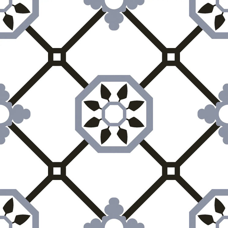 Плитка - 22.5x22.5 Alba 22 Azul Alba з колекції Alba Cerlat Плитка - 22.5x22.5 Alba 22 Azul Alba з колекції Alba Cerlat