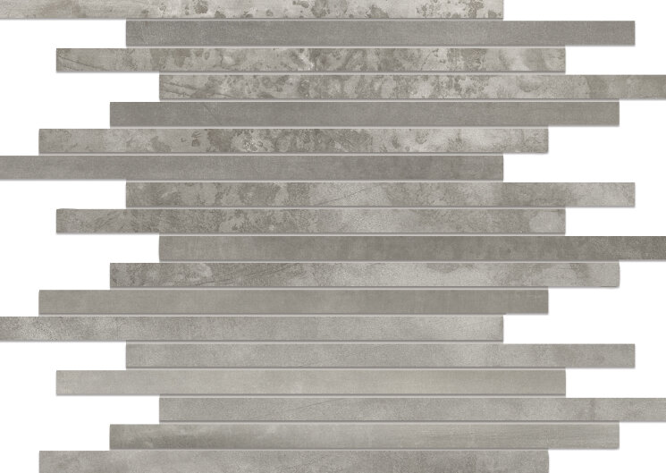 Декор 30x30 Le Leghe Mosaico Asim 18 Pz Platino - Le Leghe з колекції Le Leghe Tuscania Декор 30x30 Le Leghe Mosaico Asim 18 Pz Platino - Le Leghe з колекції Le Leghe Tuscania