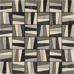 Мозаїка (30x30) 608003 Mod. Keope Crema L./Grigio O./Nero/Grigio F. - Altagamma Мозаїка (30x30) 608003 Mod. Keope Crema L./Grigio O./Nero/Grigio F. - Altagamma