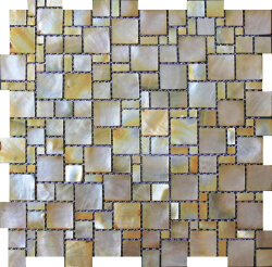 Мозаїка (30.5x30.5) Ocean Multisize Gold Lip - Ocean