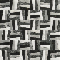 Мозаїка (30x30) 608004 Mod. Keope Nero/Bianco C./Grigio B./Grigio C. - Altagamma Мозаїка (30x30) 608004 Mod. Keope Nero/Bianco C./Grigio B./Grigio C. - Altagamma