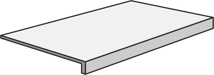 Сходинка 30x60 Reverso White"L"X5R - Reverso2 - 0RV0GLR з колекції Reverso2 COEM Сходинка 30x60 Reverso White"L"X5R - Reverso2 - 0RV0GLR з колекції Reverso2 COEM