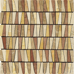 Мозаїка (30x30) 608101 Mod. Kefren Trav. Chiaro/Trav. Noce/Trav. Rosso/Trav. Giallo - Altagamma Мозаїка (30x30) 608101 Mod. Kefren Trav. Chiaro/Trav. Noce/Trav. Rosso/Trav. Giallo - Altagamma