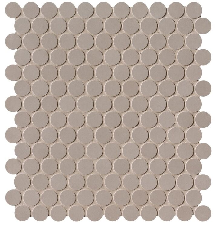 Мозаїка Tortora Round Mosaic Matt ? 2.2 29.5x32.5 Milano And Floor Fap з колекції Milano And Floor Fap Мозаїка Tortora Round Mosaic Matt ? 2.2 29.5x32.5 Milano And Floor Fap з колекції Milano And Floor Fap