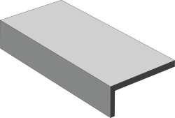 L-елемент (60x15) ANHP Evolve Silver Elemento LStrutturato - Evolve