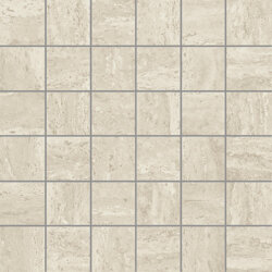 Мозаїка (30x30) 8DF08X6/H Mosaico 4,8*4,8Honed Bianco - Travertini